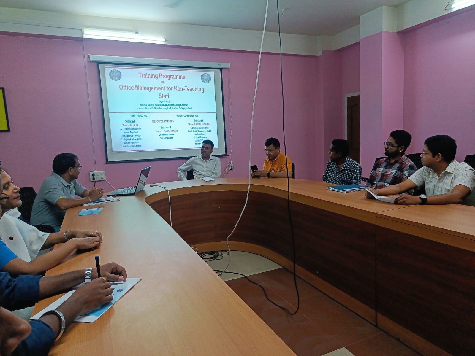 Training for NonTeaching Staff