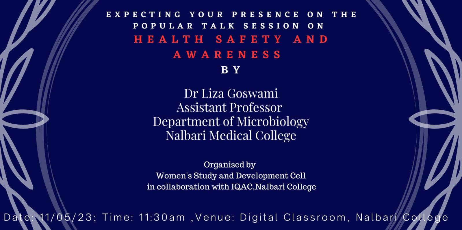 Popular Talk On Health Safety 